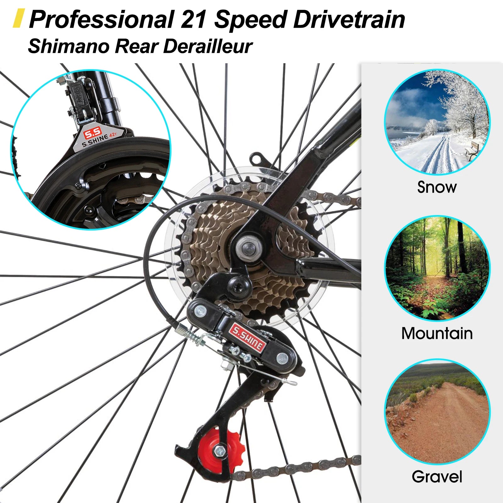 Hiland Mountain Bike – Strong, Reliable & Built for Adventure