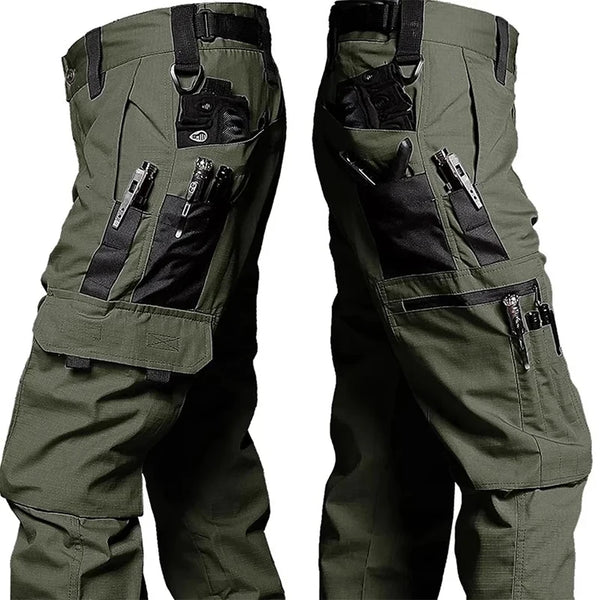 Waterproof Tactical Cargo Pants with Multi-Pockets