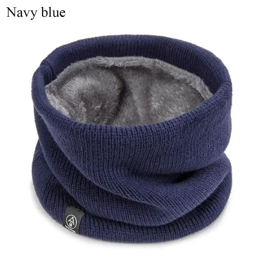 Knitted Neck Warmer for Winter Sports