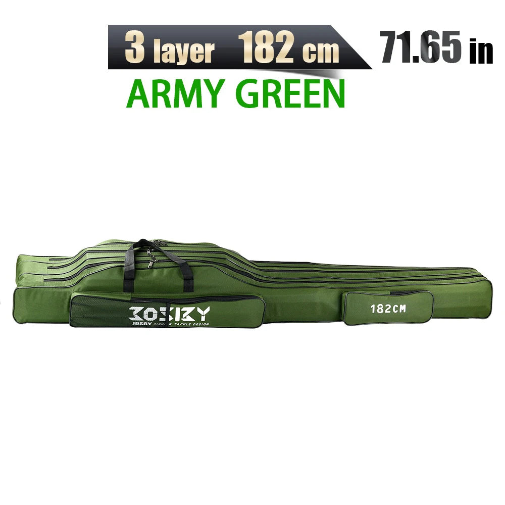 Foldable Fishing Rod & Reel Storage Bag (122/152/182cm)