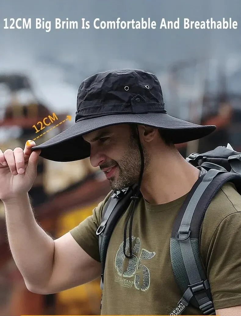 Breathable Fishing Hat with Sun Protection