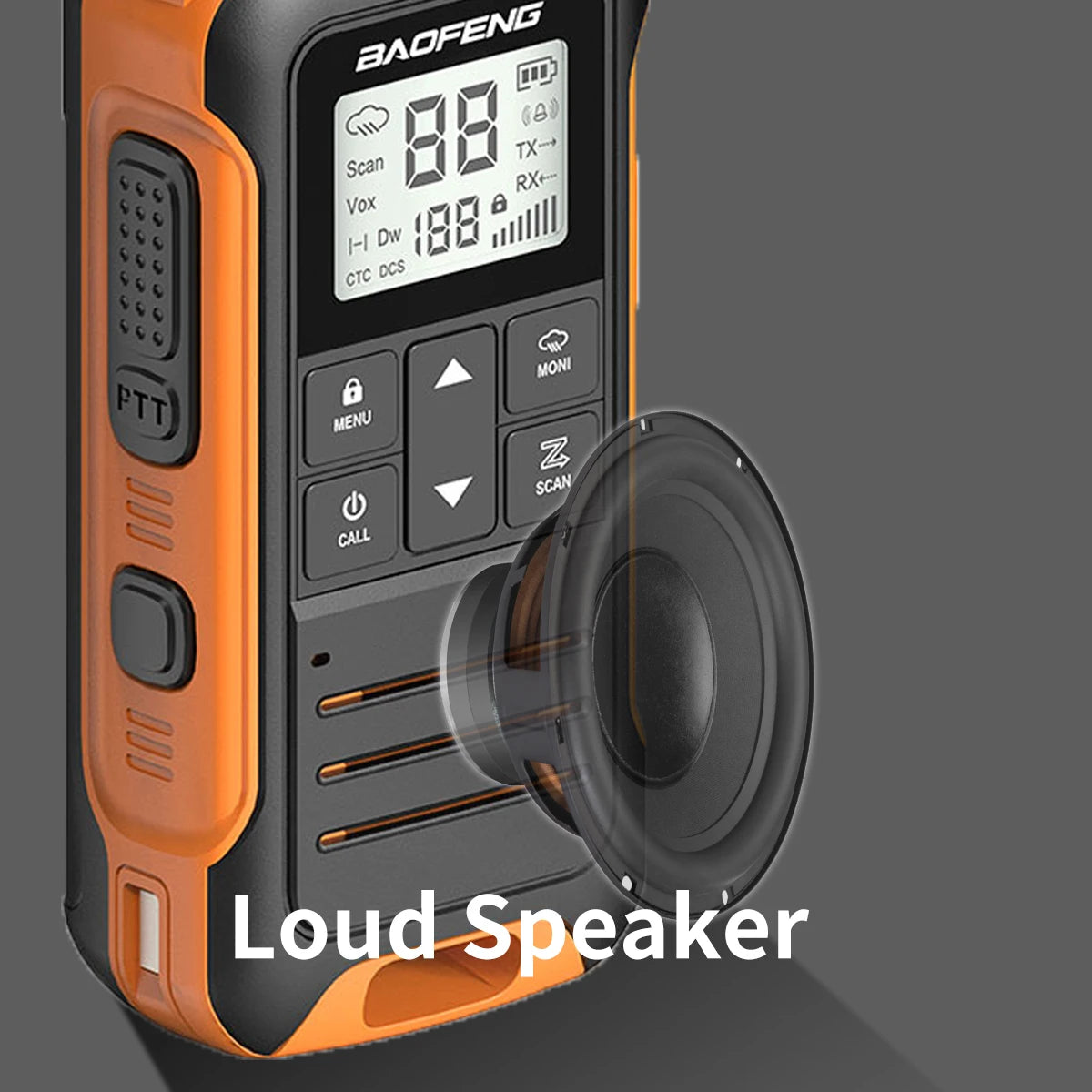 2pcs Baofeng F22 Mini Walkie Talkies
