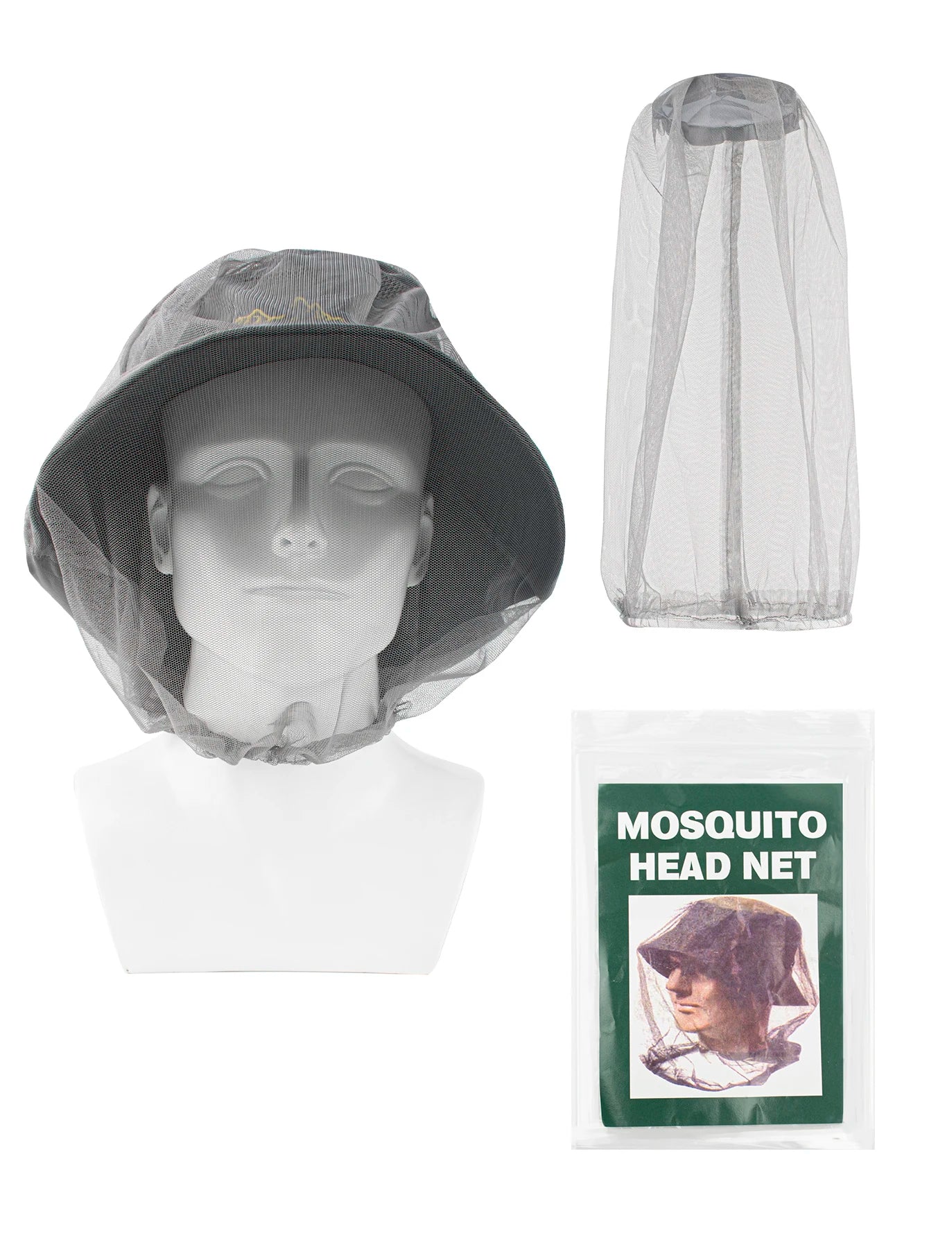 Anti-Mosquito Breathable Fishing Cap with Mesh Net