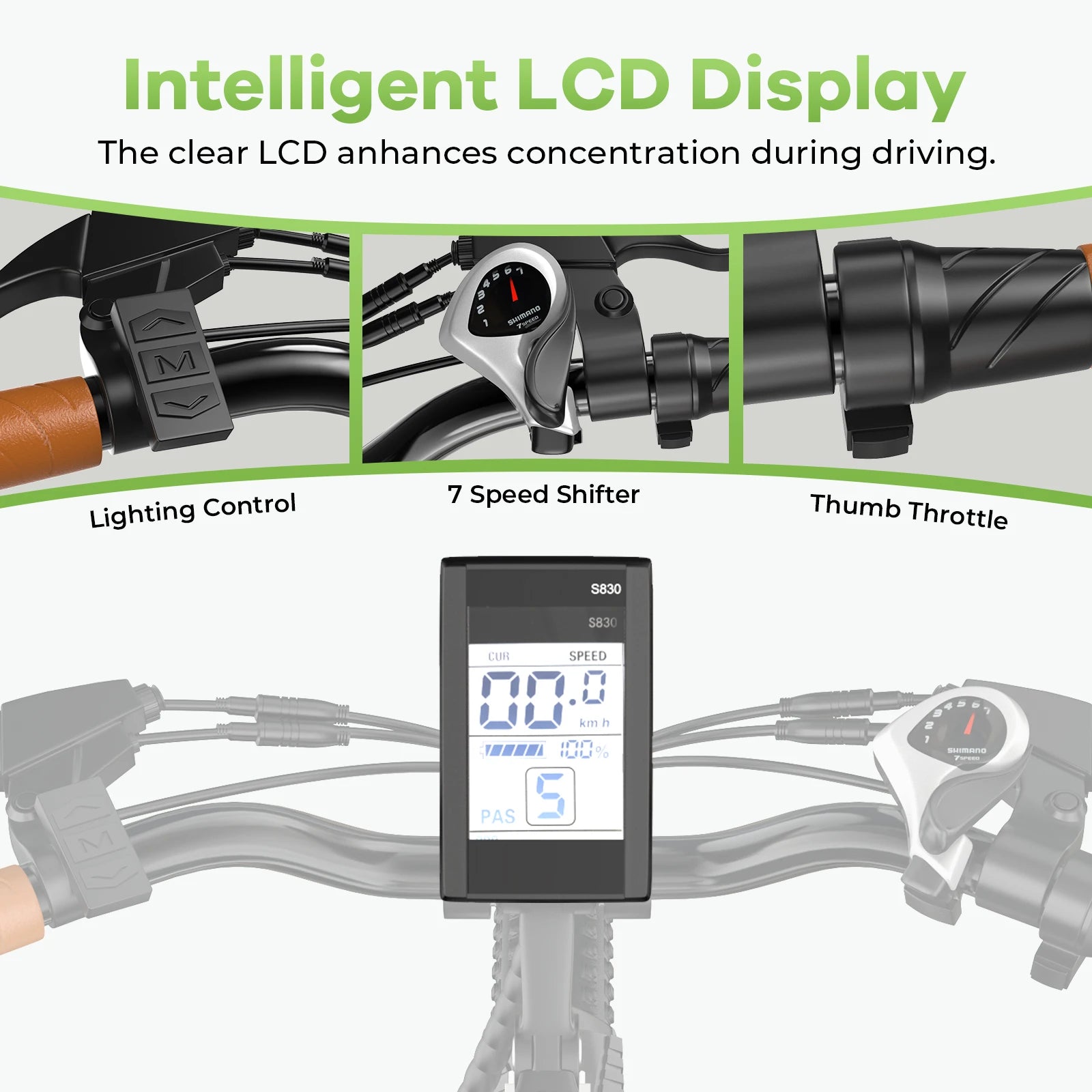 CYBERVELO 1000W Peak Electric Bike – Long Range & High Performance for Adults