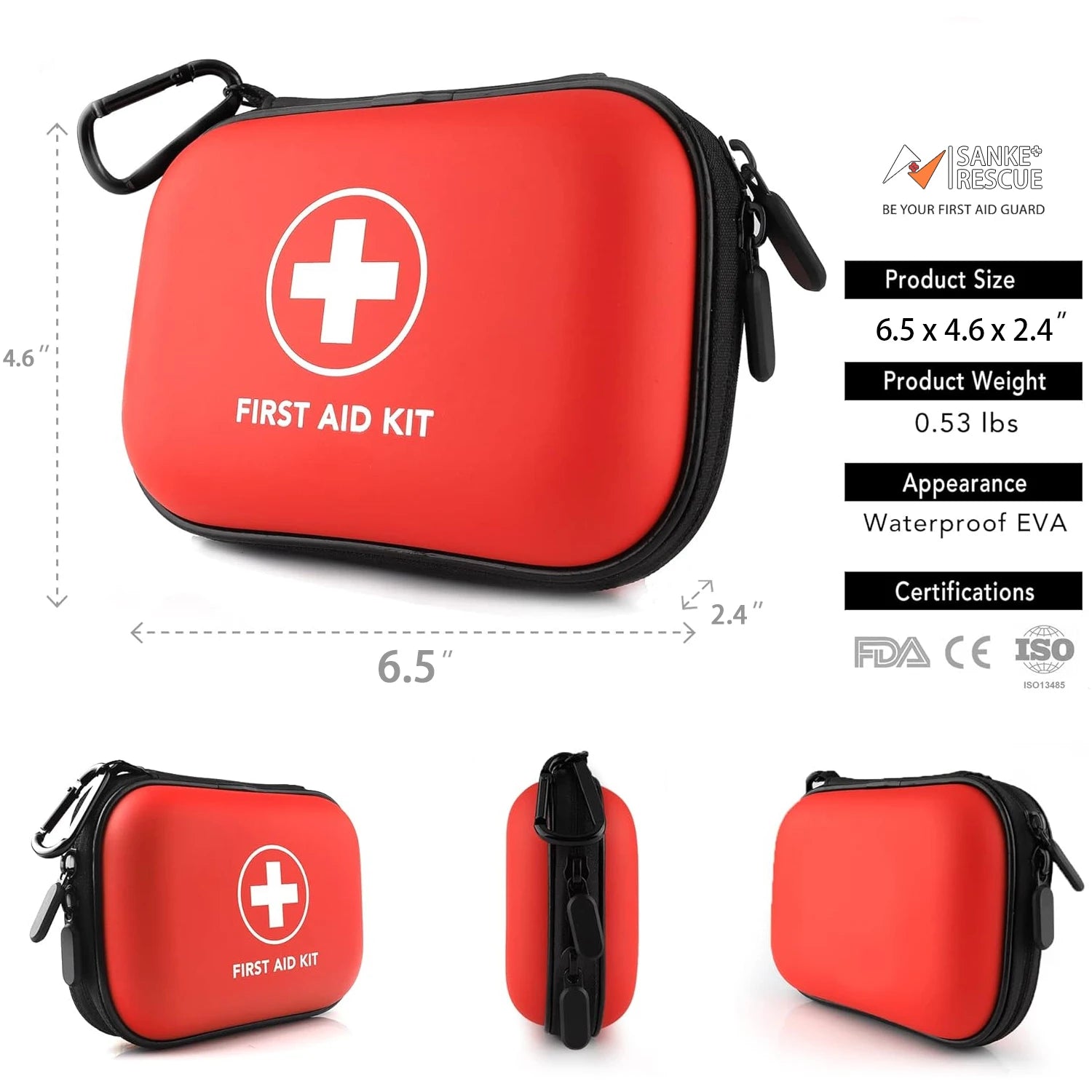 First Aid Kit – Multi-purpose Emergency Medical Portable Bag
