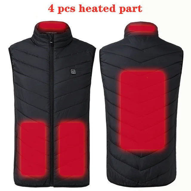 USB Heating Jacket for Men & Women (9/13/17 Zone)