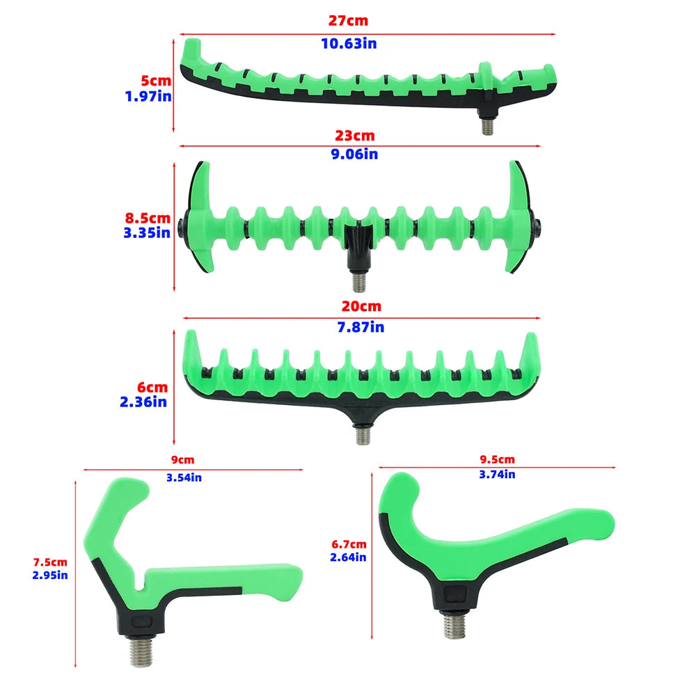 Hirisi Feeder Rod Rest Head for Fishing