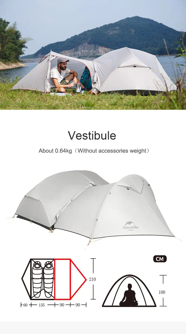 Make your outdoor adventures more comfortable with this versatile tent designed for camping, beach trips, picnics, and more.