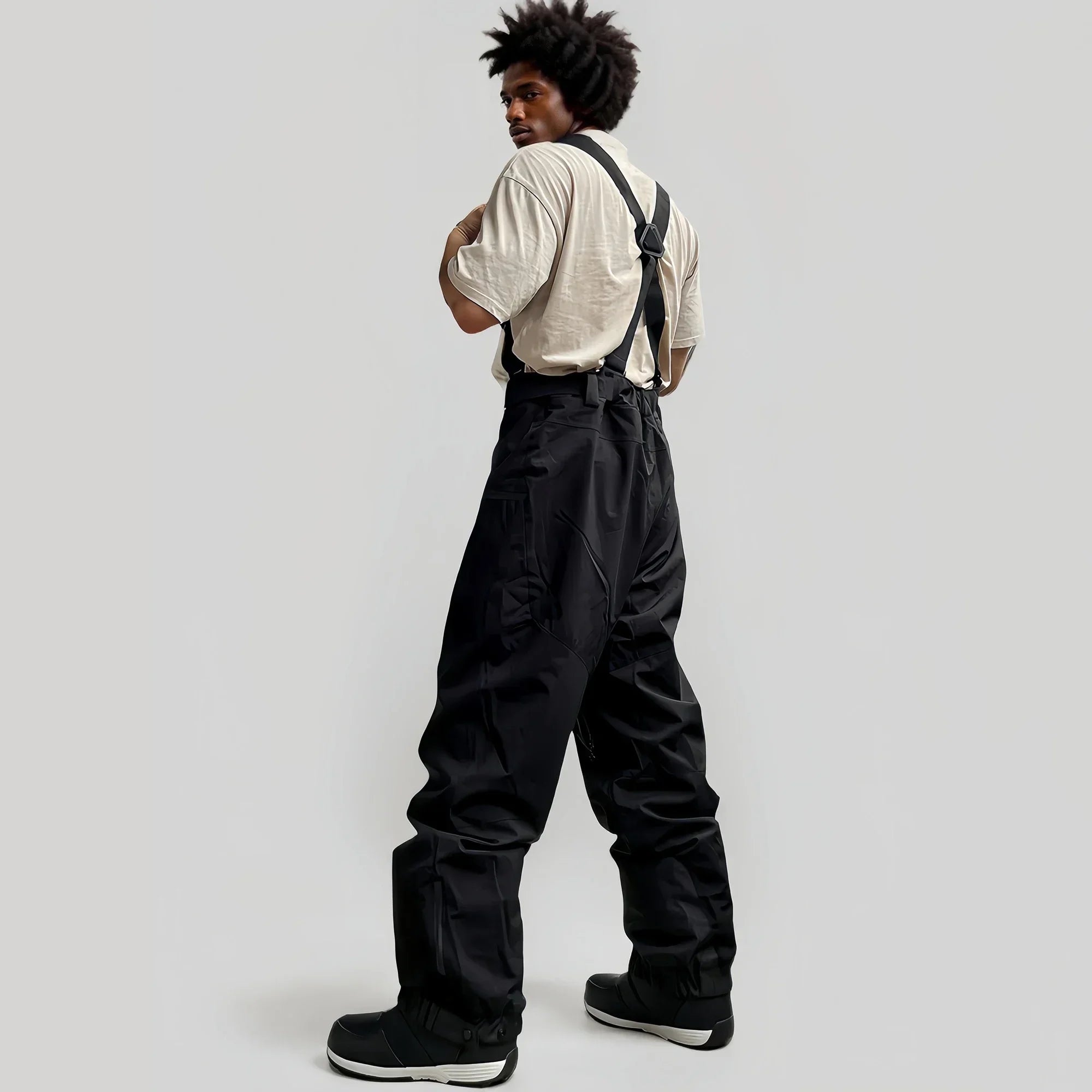 Waterproof Ski & Snow Overalls with Suspenders