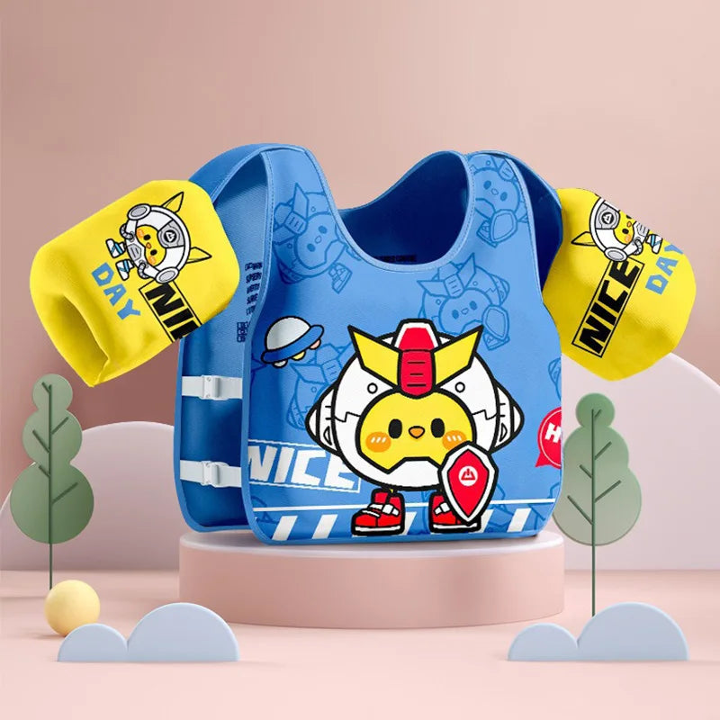 ROOXIN Baby Swim Vest with Arm Float Rings