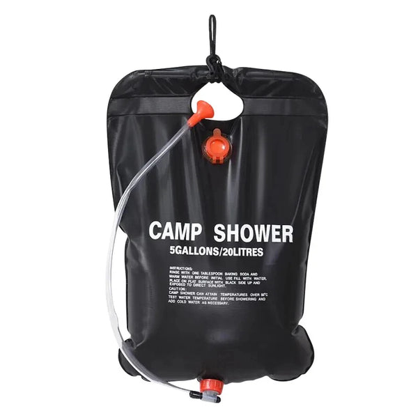 Foldable Solar Shower Bag for Camping (20/40L)