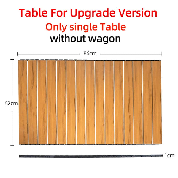 Heavy-Duty Collapsible Folding Utility Wagon for Beach & Camping