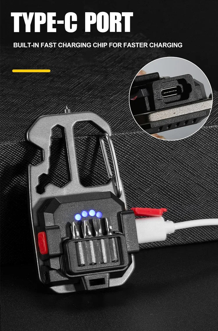 Rechargeable LED COB Work Light with Battery Display