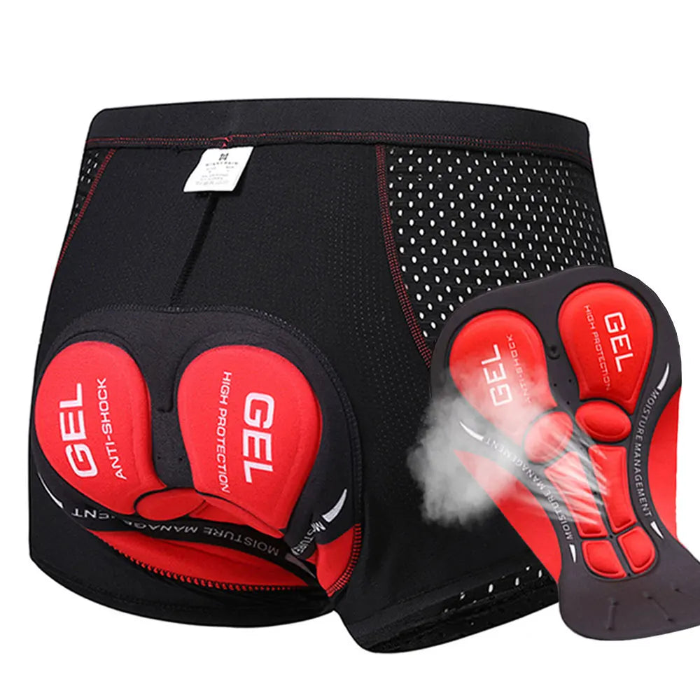 NEWBOLER 5D Gel Padded Cycling Shorts