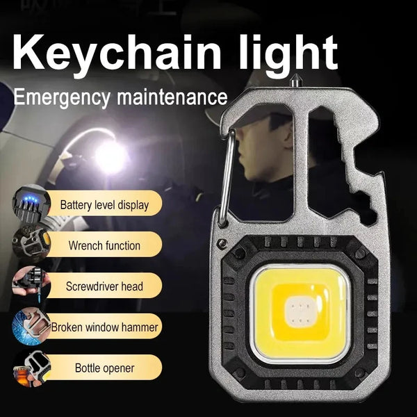 Rechargeable LED COB Work Light with Battery Display