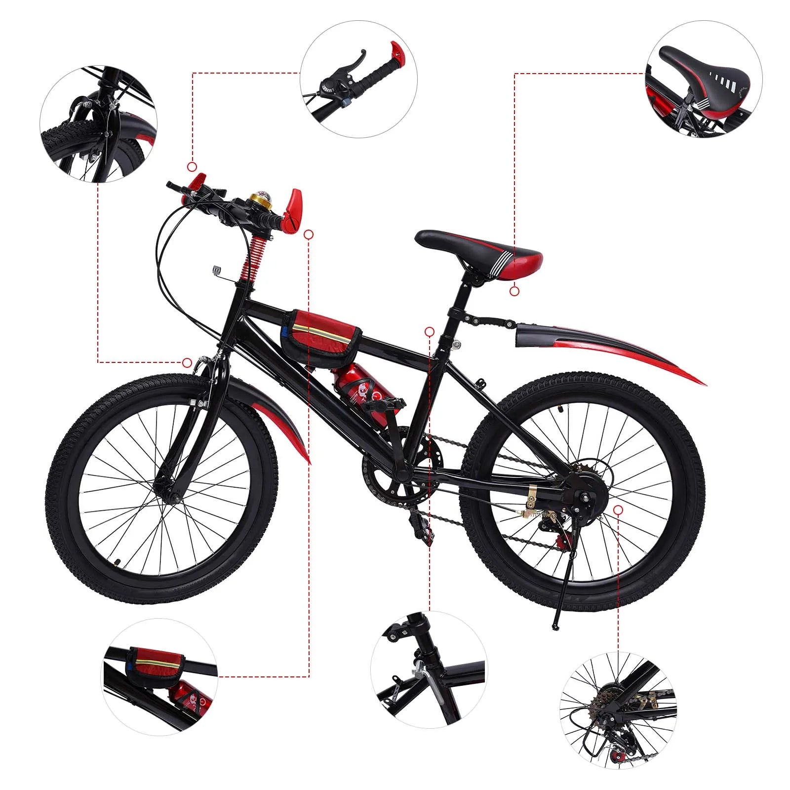 20-Inch Kids’ Mountain Bike – Durable, Adjustable & Built for Adventure