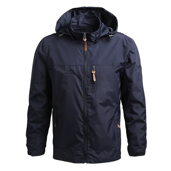 Tactical Waterproof Windbreaker Jacket with Hood