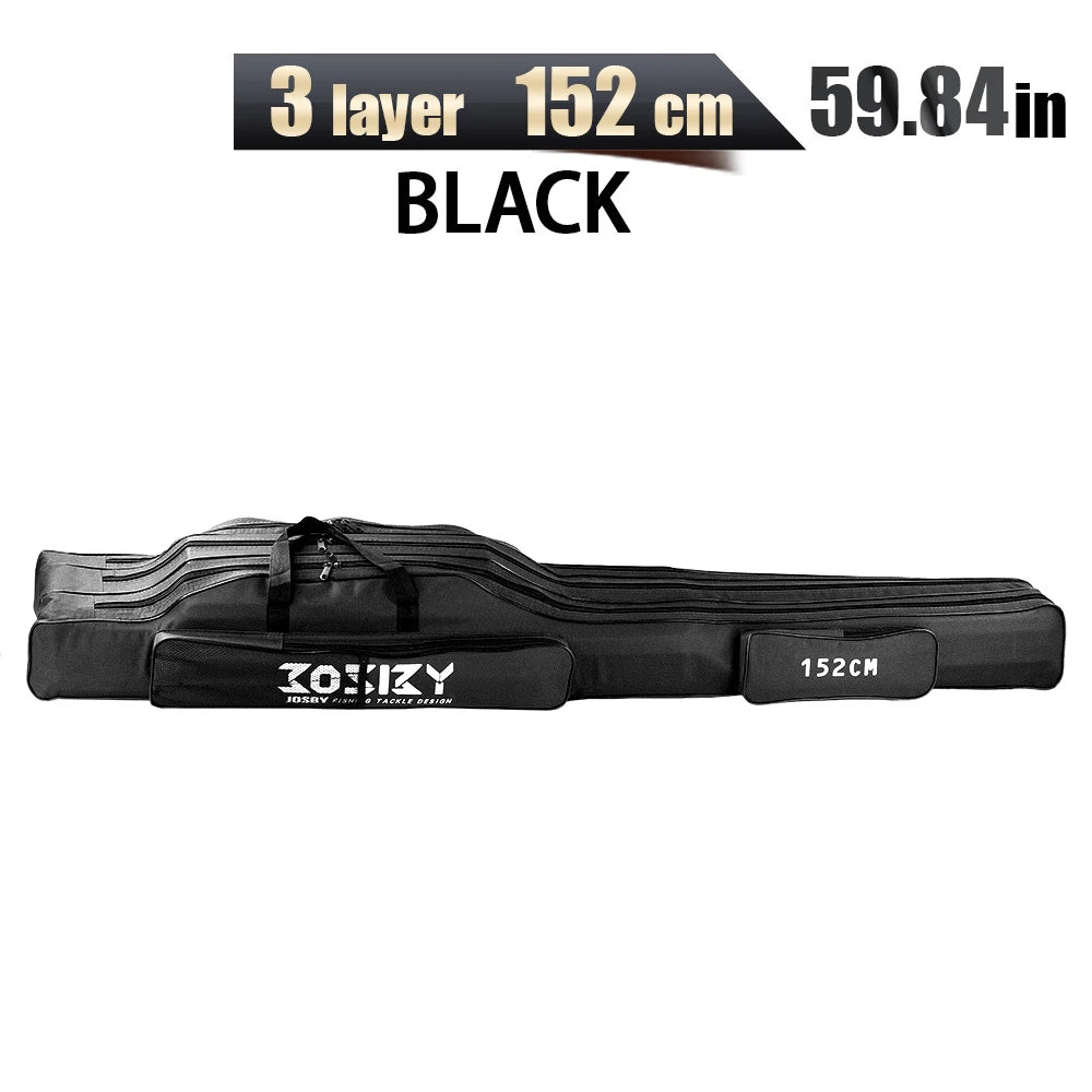 Foldable Fishing Rod & Reel Storage Bag (122/152/182cm)