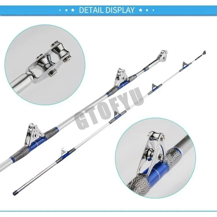 Saltwater Spinning Big Game Fishing Rod – Built for Power & Performance