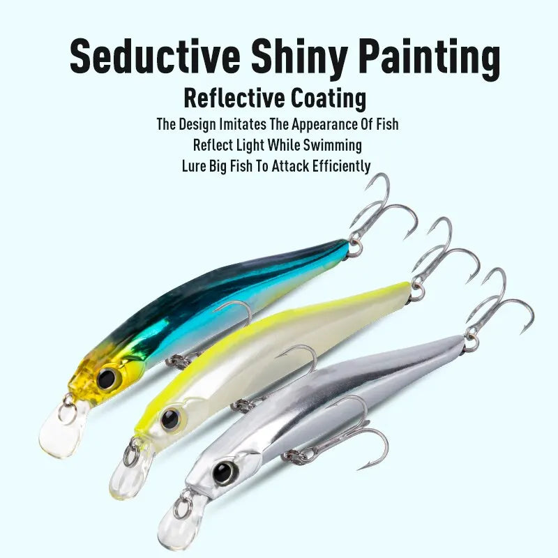 Artist FR Silence Sinking Minnow – High-Quality Hard Baits for Sea Bass & More
